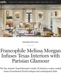 Image from Francophile Melissa Morgan Infuses Texas Interiors with Parisian Glamour
